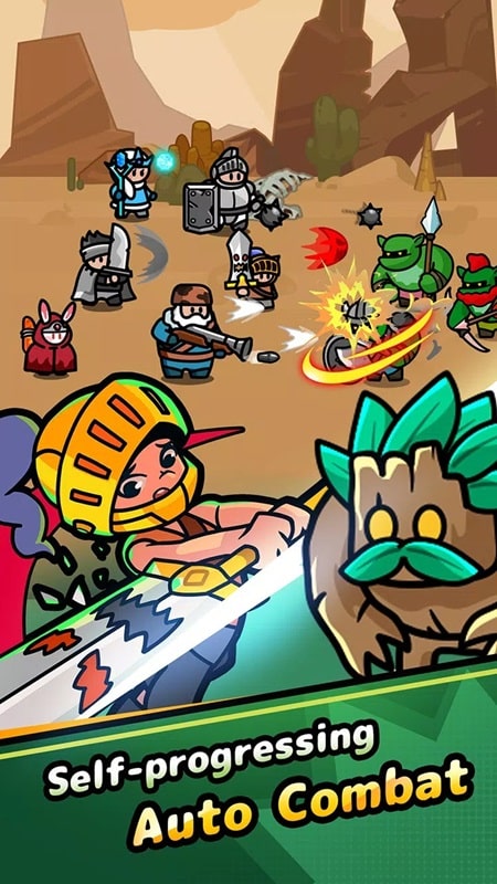 Hướng dẫn sử dụng MOD APK Idle Rumble Heroes